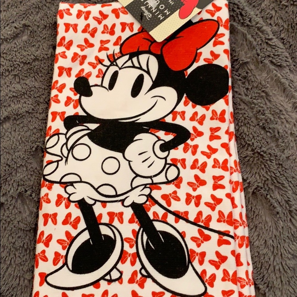 New Disney Minnie Mouse 2 pk Kitchen Towels